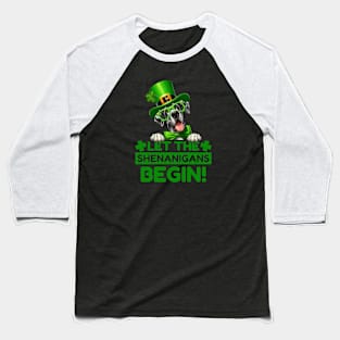 Let the Shenanigans Begin Great Dane Baseball T-Shirt